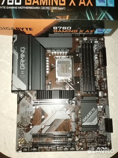 Материнская плата gigabyte B760 gaming X AX