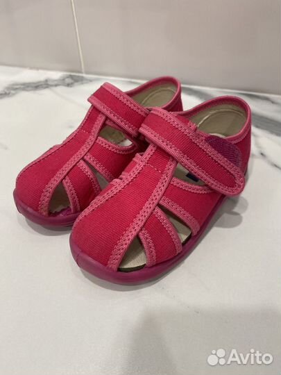 Сандали текстильные 25 для девочки