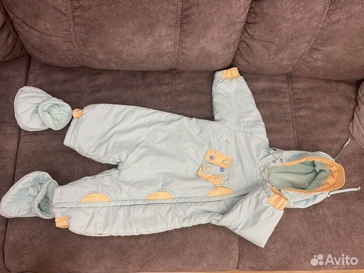 Комбинезон демисезонный 74 80