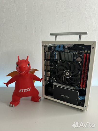 Комплект iTX на 1155 soc i7/H61/16gb