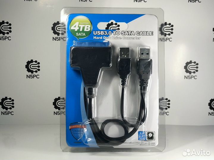 Переходник SATA USB 3.0 адаптер для жесткого диска