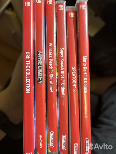 Nintendo switch картриджи