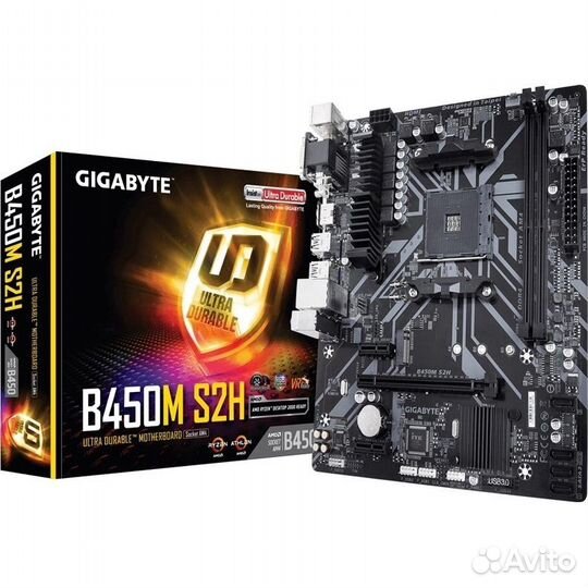 Материнская плата gigabyte B450M S2H
