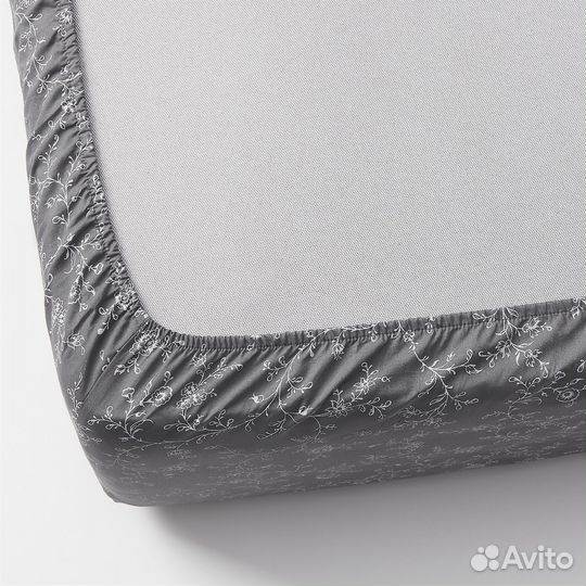 Простыня IKEA 160*200 на резинке Kopparranka бу