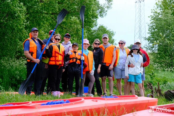 Сплавы по рекам Рязанской области на байдарках