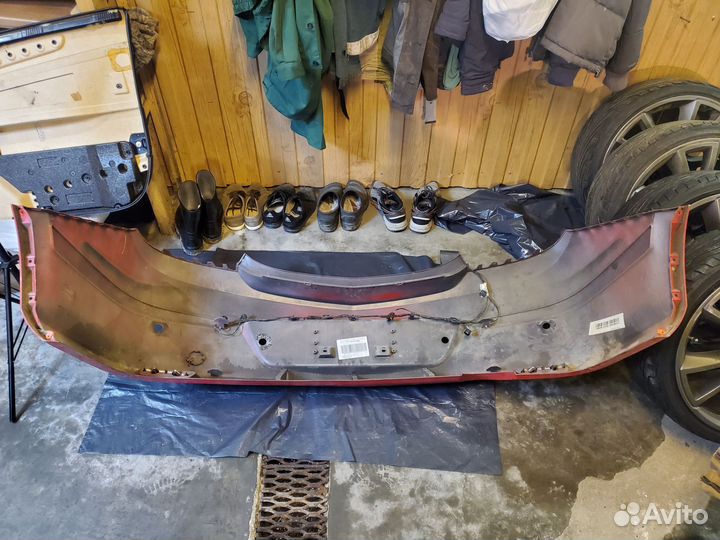 Задний бампер opel astra h