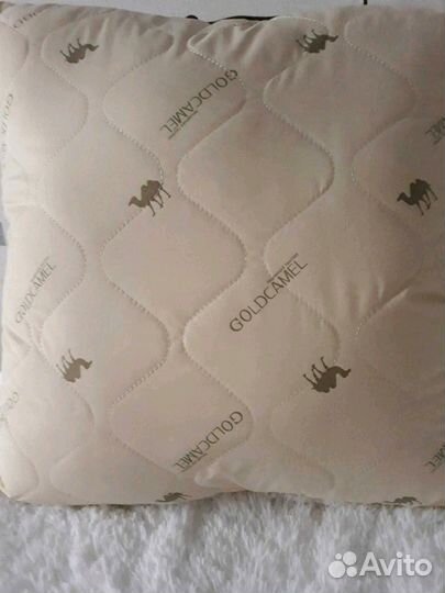 Подушки, верблюжья шерсть