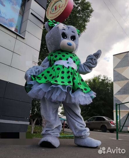 Ростовая кукла Мишка девочка