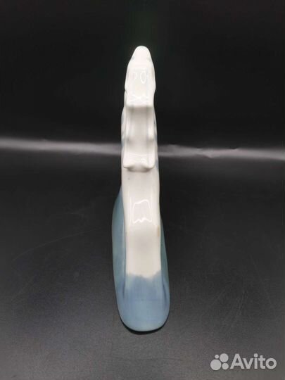 Статуэтка Олень в прыжке Сысерть Фарфор СССР