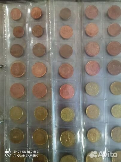 Монеты 20 наборов и россыпью