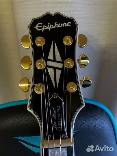 Гитара Epiphone Les Paul Custom Pro Alpine White