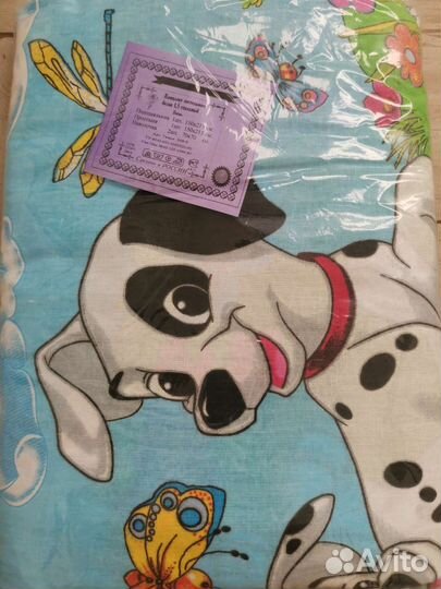 Новый комплект детского постельного белья 1,5 сп