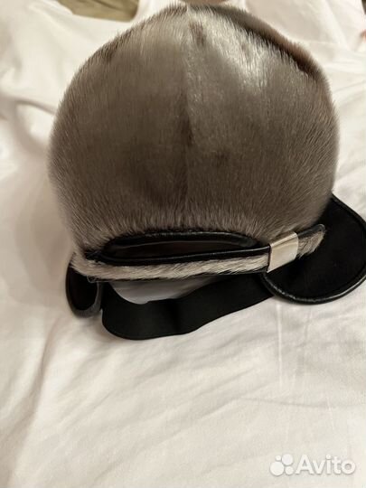 Бейсболка из меха нерпы