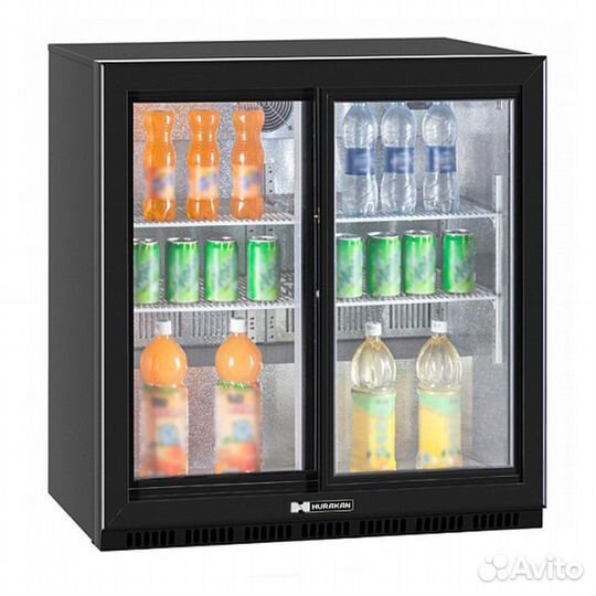 Шкаф барный холодильный hurakan HKN-DB205S