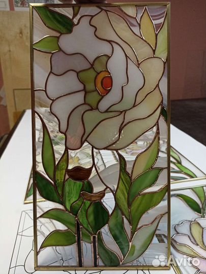 Изготовление витражей (Тиффани)