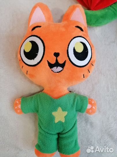 Мягкие игрушки Симбочка, Лисичка, рюкзаки