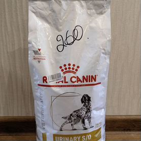 Корм для собак royal canin urinary s/o 2 кг