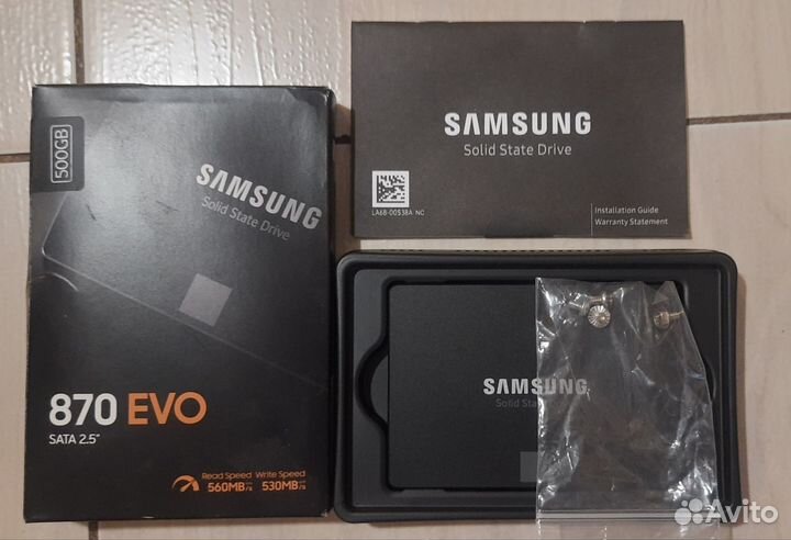 Ssd samsung 870 evo 250gb