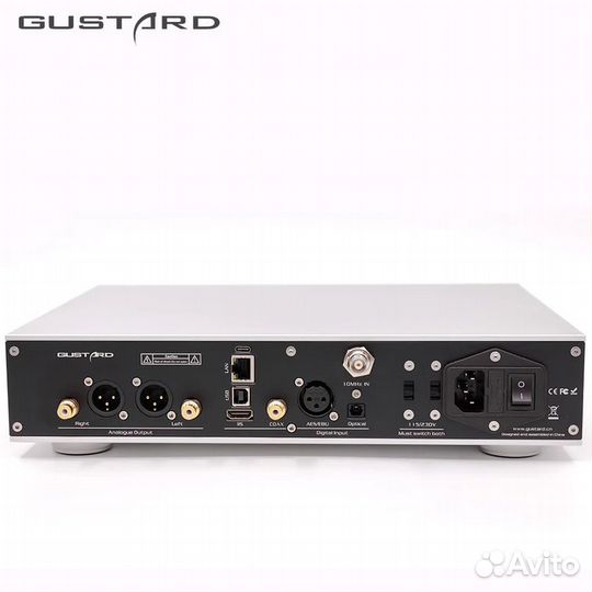 Цап Gustard DAC-A26 MQA silver