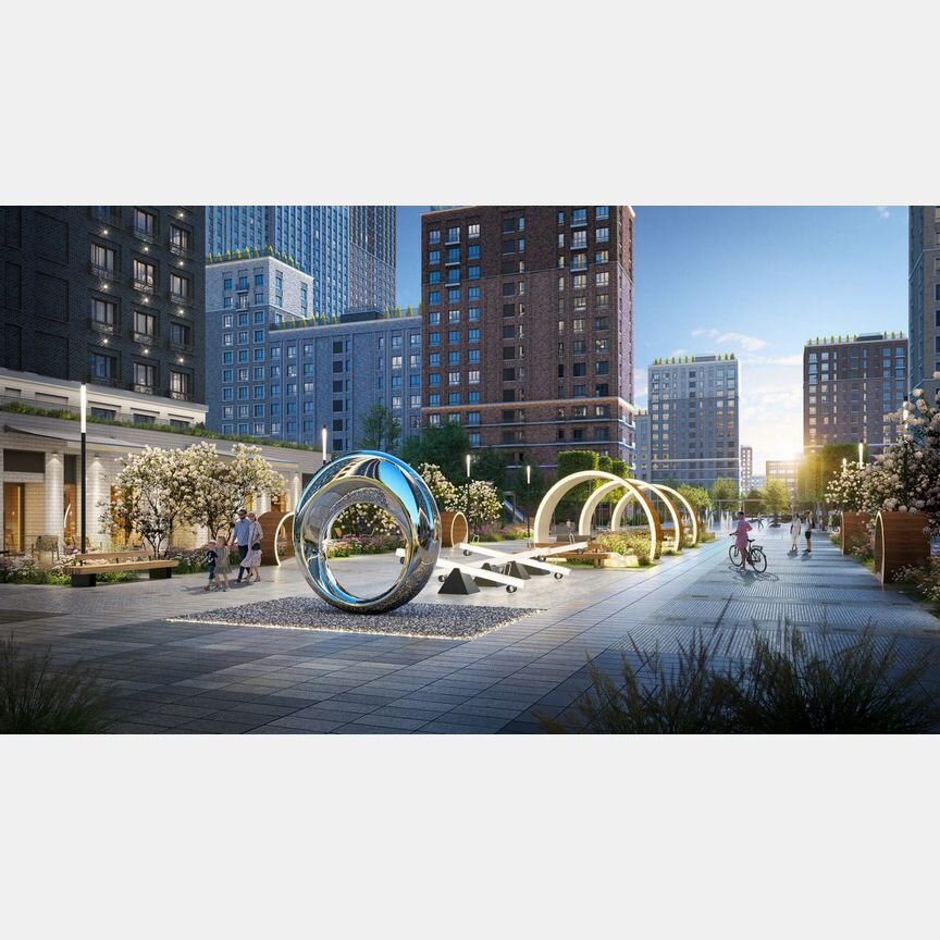 1-к. квартира, 54,7 м², 27/39 эт.