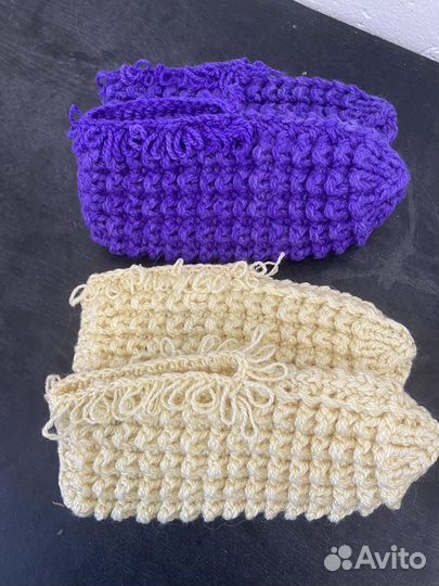 Носки вязанные