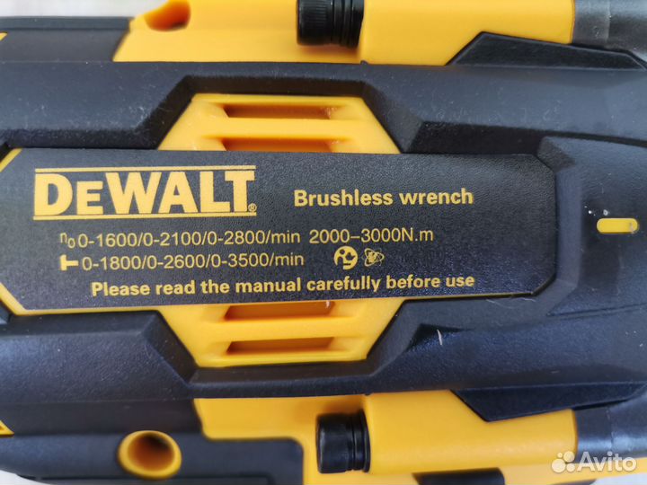 Гайковерт мощный dewalt