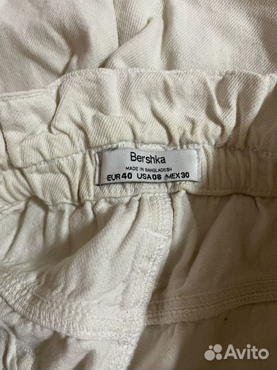 Джинсы белые бананы y2k