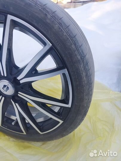Колеса r16 4x100, летние bridgestone 165/50