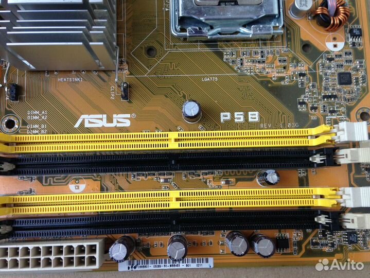 Asus 775 под DDR2