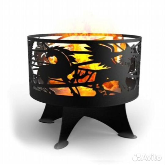 Чаша черная 50см