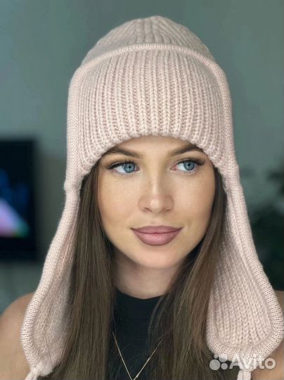 Ушанка-шапка на флисе