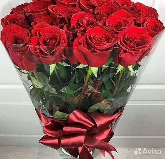 Высокие розы Доставка цветов