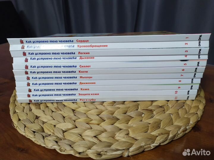 Набор книг Как устроено тело человека