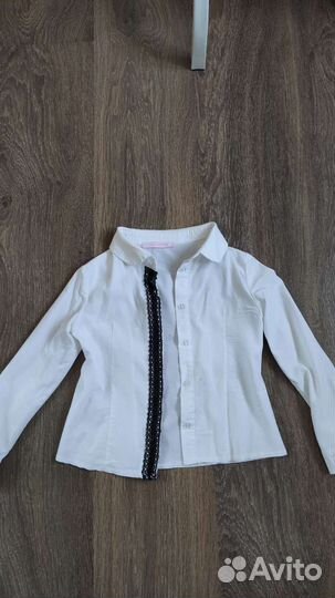 Блузки школьные 122 128