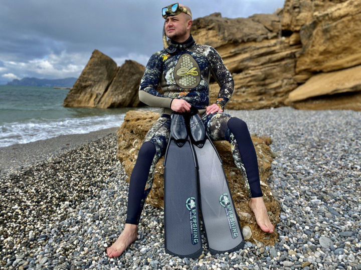 Гидрокостюм C4 Extreme Camo 3 мм, только куртка