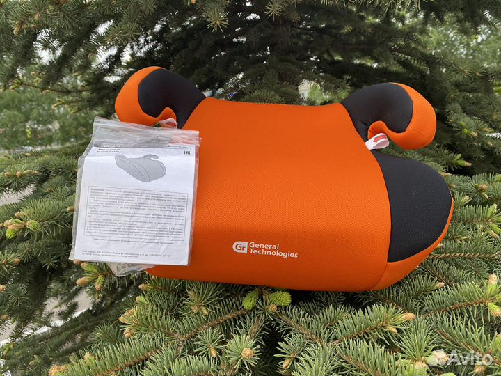 Детское авто кресло Оранжевая Новая