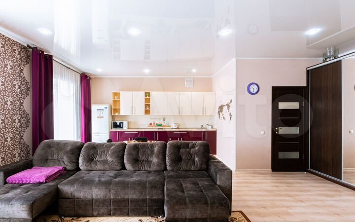 Квартира-студия, 44 м², 1/9 эт.