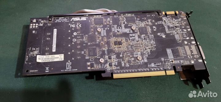 Видеокарта Asus 660 2gb