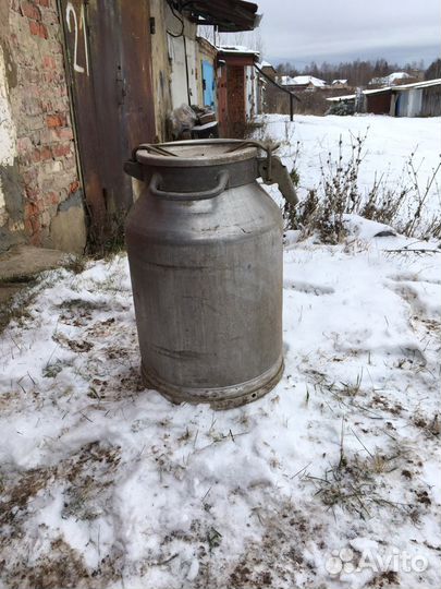 Бидон алюминиевый 40л