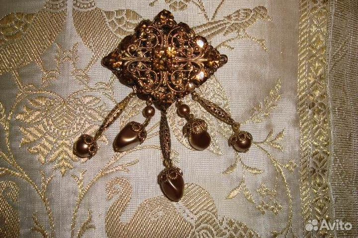 Броши. Чехословакия. Винтаж