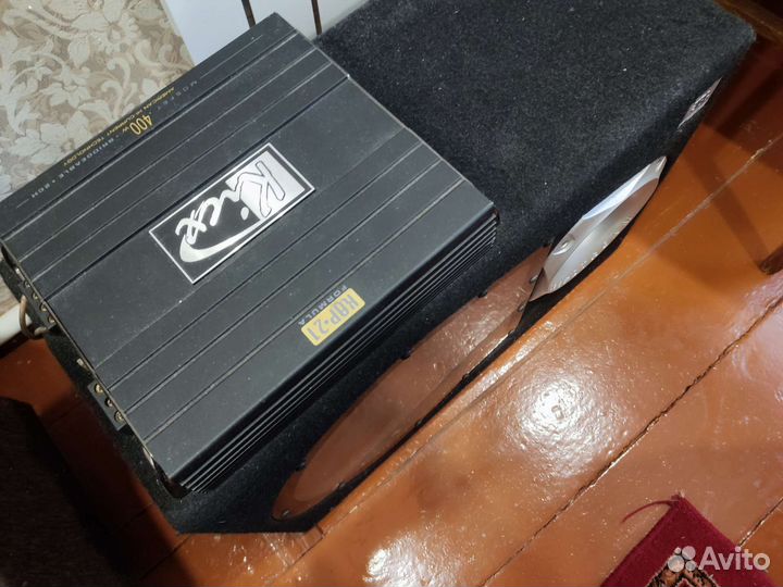 Саб сабвуфер jbl + усилитель