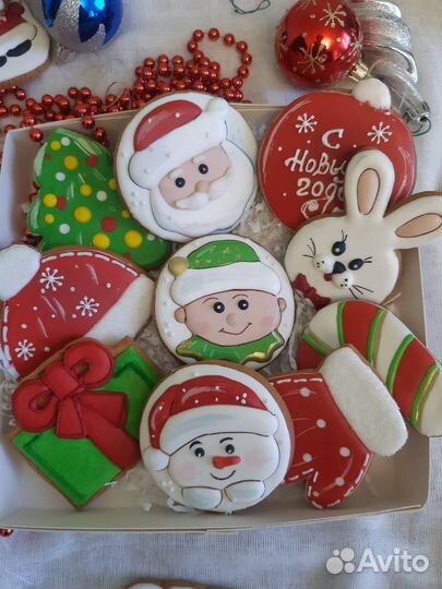 Новогодние имбирные пряники