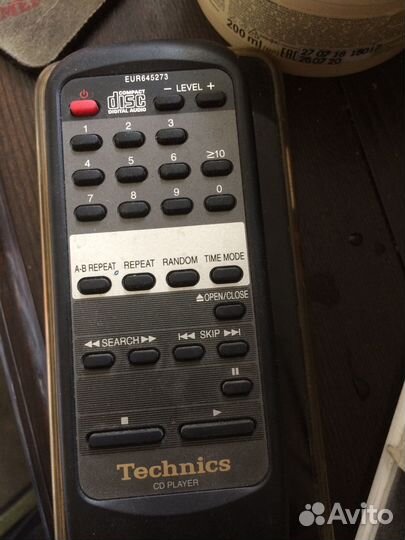 Пульт для CD проигрывателя техникс