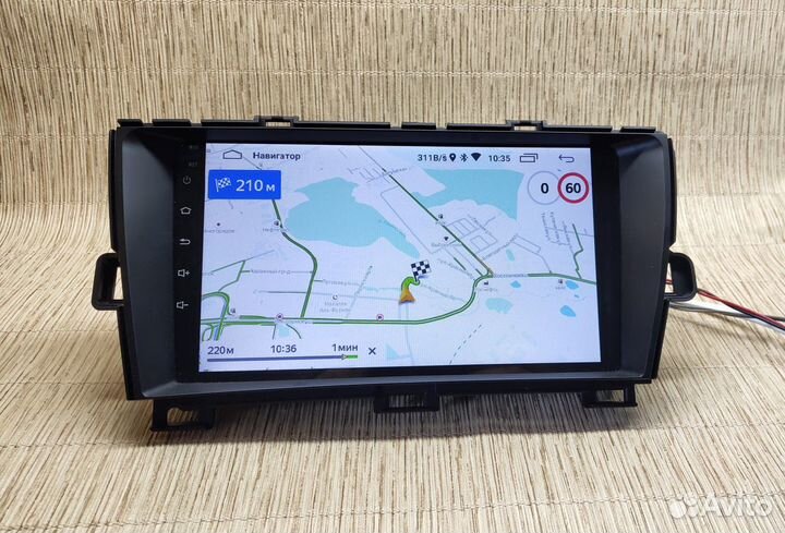 Toyota Prius 2009+ (XW30) магнитола Android 9.0