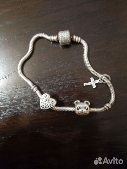 Серебряный браслет пандора