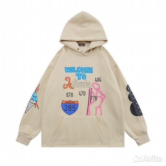 Худи br2 бежевое