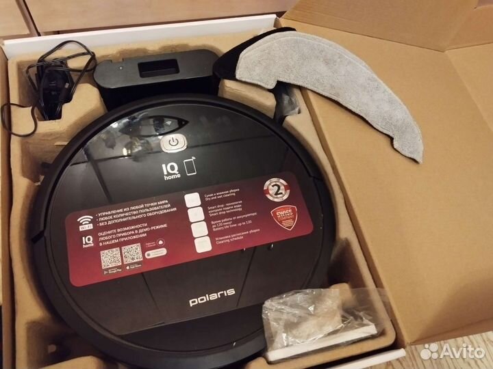 Робот пылесос Polaris pvcr 3400 IQ Home Aqua