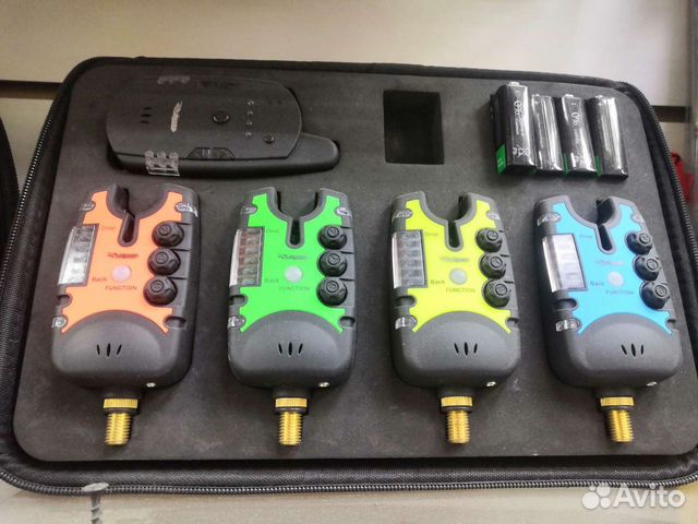 Сигнализаторы поклевки 4+1 с пейджером