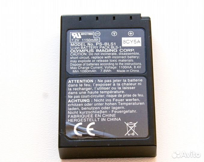 Аккумулятор Olympus PS-BLS1