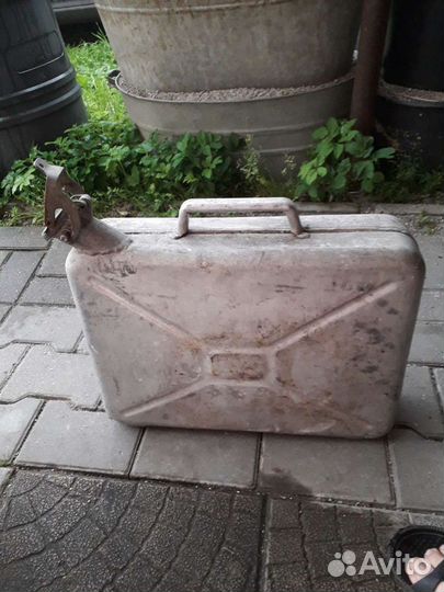 Канистра алюминиевая